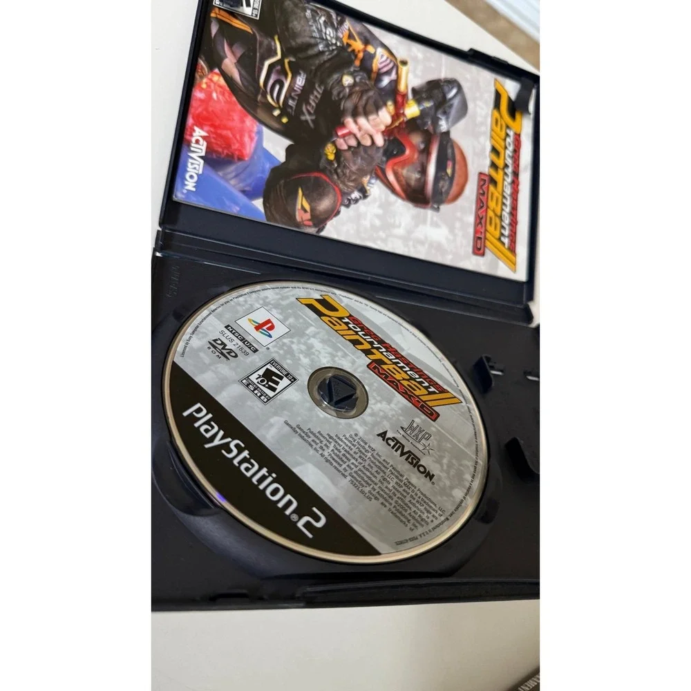 Greg Hastings Tournament Paintball Max'd (Sony PlayStation 2, 2006)‎ PS2 CIB